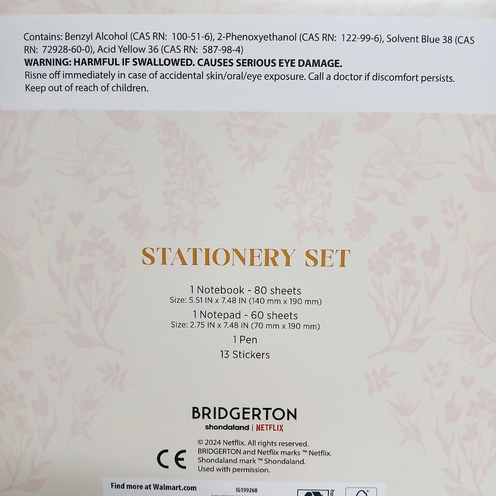 Bridgerton Stationery Set Queen's Edition - Picture 4 of 5
